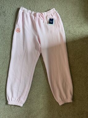 Roller Rabbit - Women's Jogger Sweatpants Soft Pink, XL